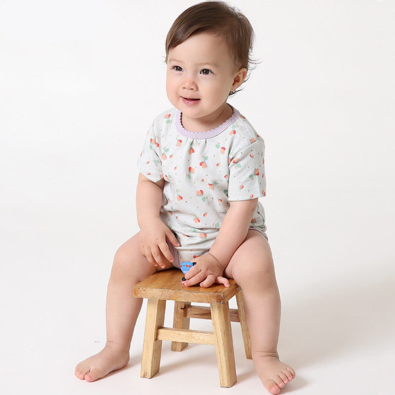 Baby Short-Sleeved Fart Clothes -  Adorable Beginnings