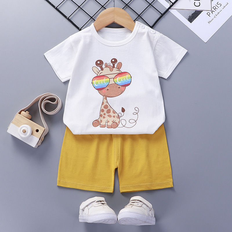 Children's Short-Sleeved Suit -  Adorable Beginnings