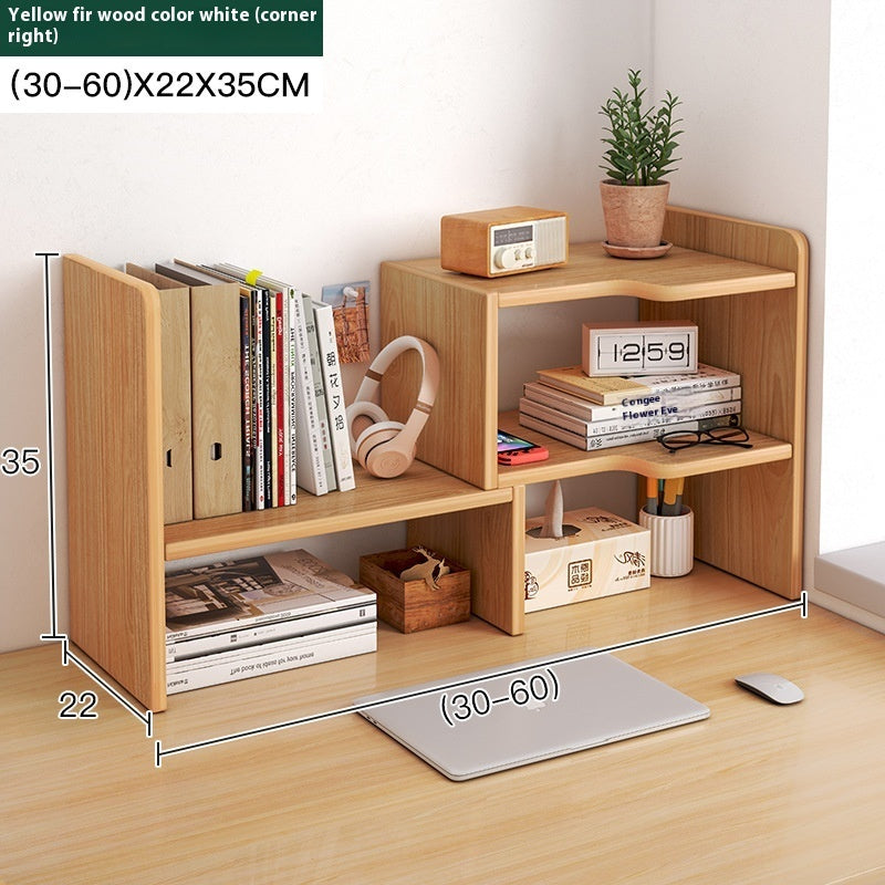 Stylish Desktop Bookshelf Storage Rack -  Adorable Beginnings