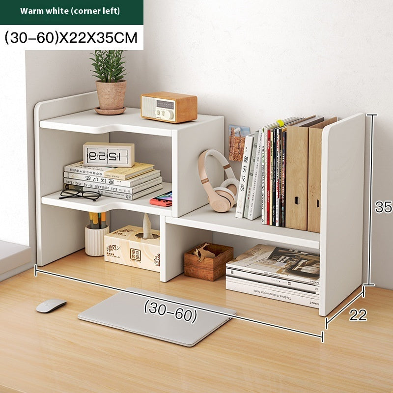 Stylish Desktop Bookshelf Storage Rack -  Adorable Beginnings