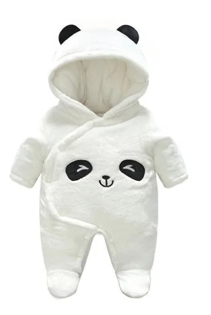 Baby Panda Hooded Jumpsuit