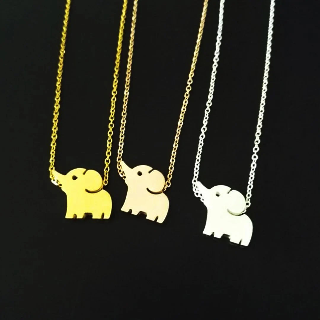 Baby Elephant Necklace