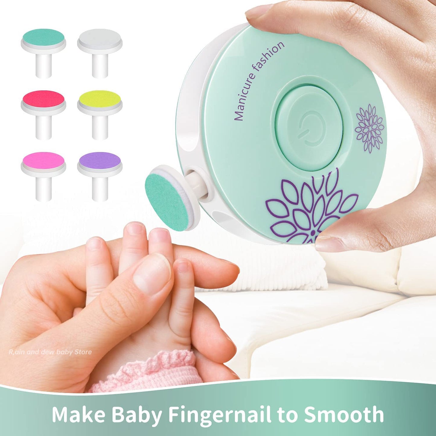 Baby Electric Nail Grinder -  Adorable Beginnings