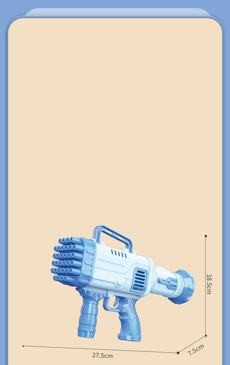 32-Hole Electric Bubble Gatling Gun -  Adorable Beginnings