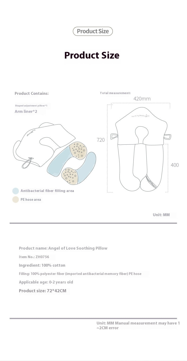 Babies' Shaping Pillow Sleeping Pillow -  Adorable Beginnings