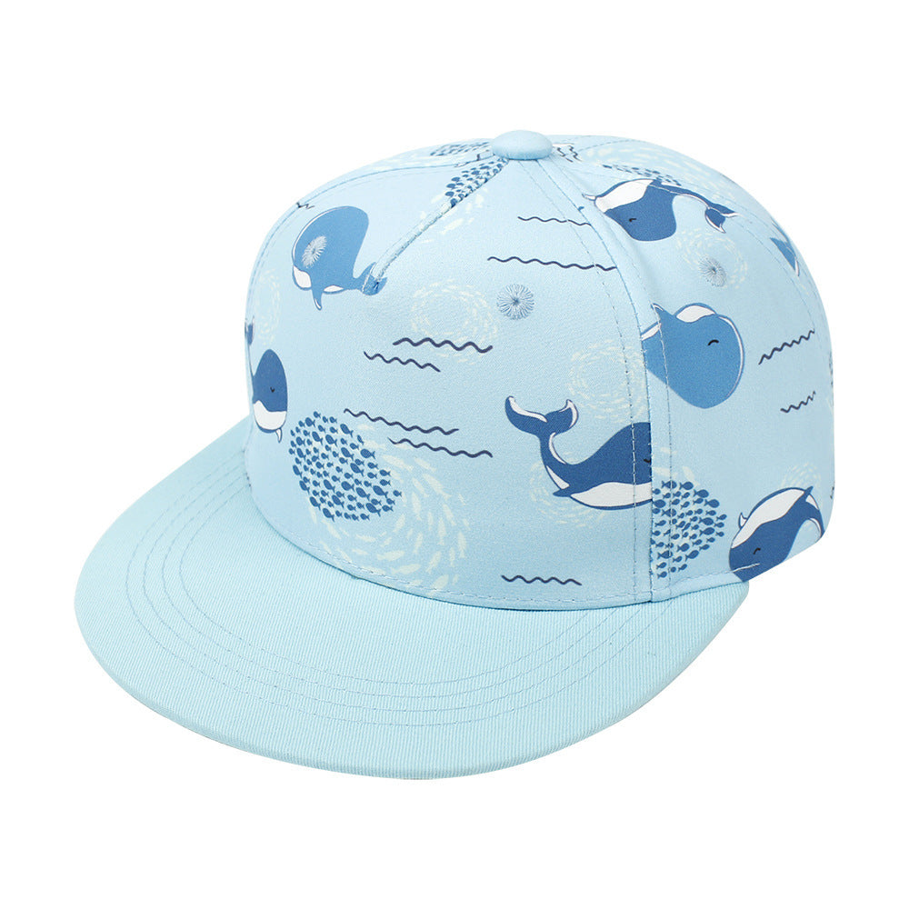 Children's Baseball Flat Brim Boys Europe And America