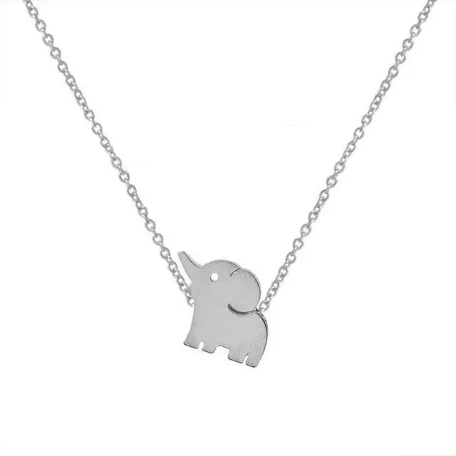 Baby Elephant Necklace